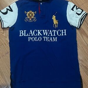 Blue Blackwatch Polo Team Shirt CHEIF KEEF